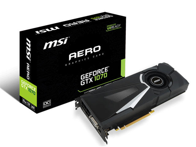 MSI GTX1070 AERO 8GB