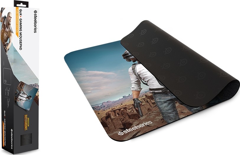 Геймърска подложка за мишка STEELSERIES QCK+ PUBG MIRAMAR EDITION Gaiming Mousepad